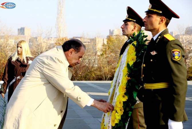 Brazilian foreign minister visits Tsitsernakaberd Armenian Genocide Memorial in Yerevan