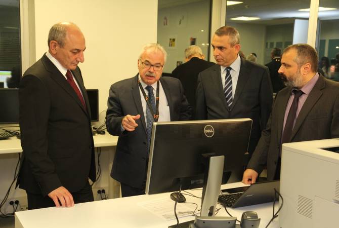 President of Artsakh arrives in France on working visit