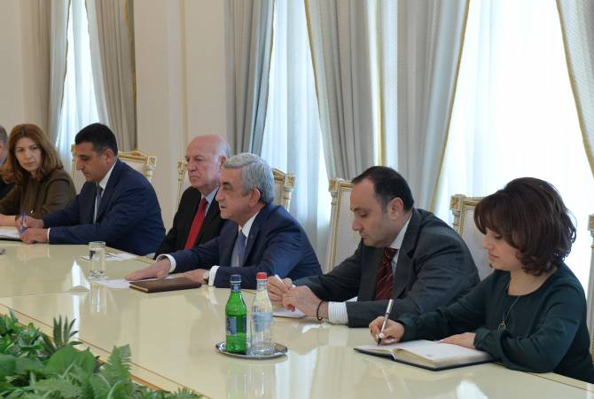 Арташес Гегамян: Подписание Соглашения о всеобъемлющем и глубоком партнерстве 
Армении и ЕС станет хорошим примером для других членов Евразийского экономического 
союза