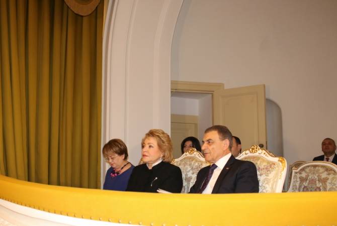 Председатель НС Армении Ара Баблоян присутствовал на концерте Молодежного 
государственного оркестра Армении