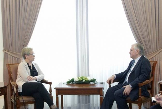 Armenian foreign minister, OSCE ODIHR director meet in Yerevan