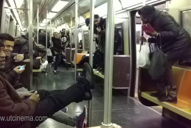 Крыса вызвала хаос и панику в вагоне нью-йоркского метро