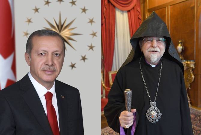 Архиепископ Гарегин Бекчян направил письмо президенту Турции

