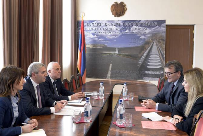 Minister Martirosyan holds meeting with Swiss Ambassador