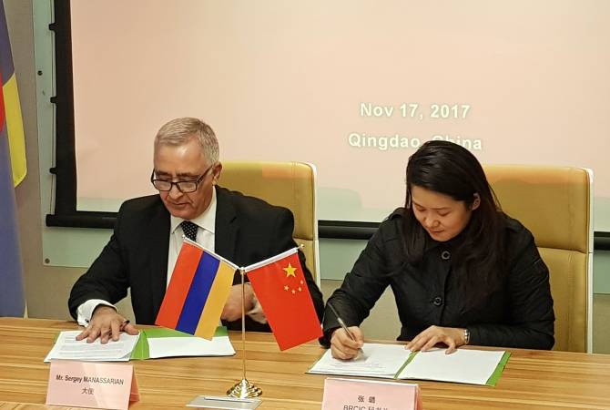 New Cooperation Office in China to deal with presenting and selling Armenian products in 
Chinese market