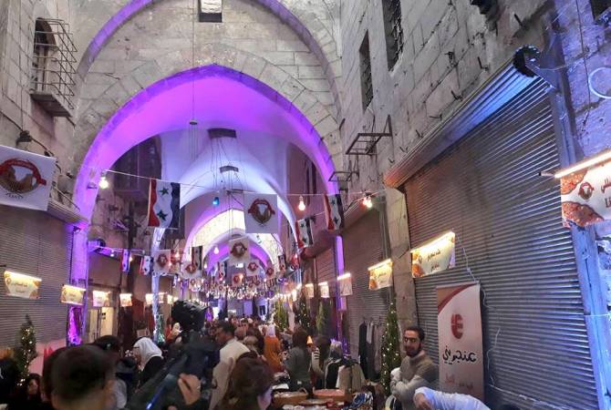 В Алеппо открыли исторический рынок Хан аль-Джумрук