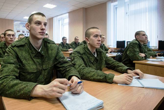 В Армении офицеры, сержанты и солдаты ЮВО сдали экзамены по ПДД