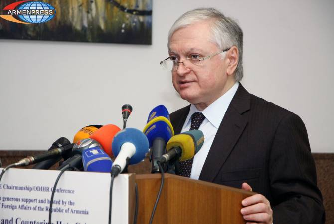 Spread of hatred through media and education in Armenia’s some neighboring countries is 
concerning – FM