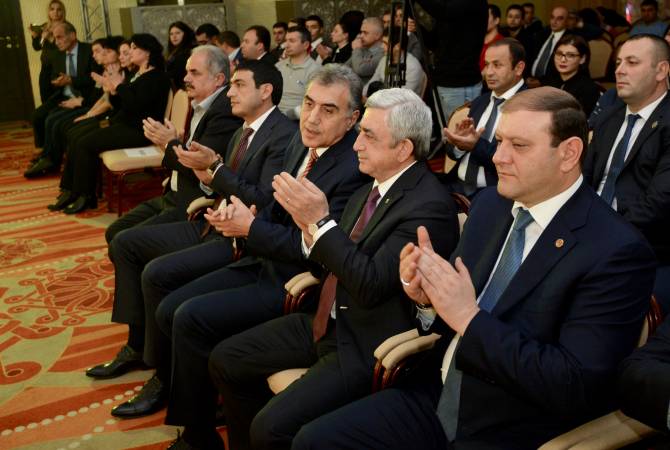 Президент Армении присутствовал на торжественной церемонии открытия 
международного шахматного турнира "Tsaghkadzor Open"