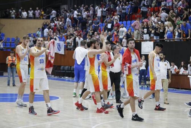 Национальная сборная Армении по баскетболу провела тренировку в Тиране