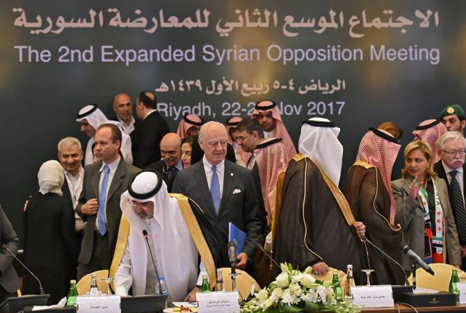 Сирийская оппозиция приняла заявление по итогам встречи в Эр-Рияде
