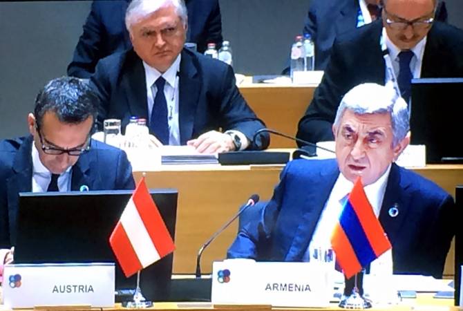 President Sargsyan participates in EuFoA Honorary Council Inaugural Meeting