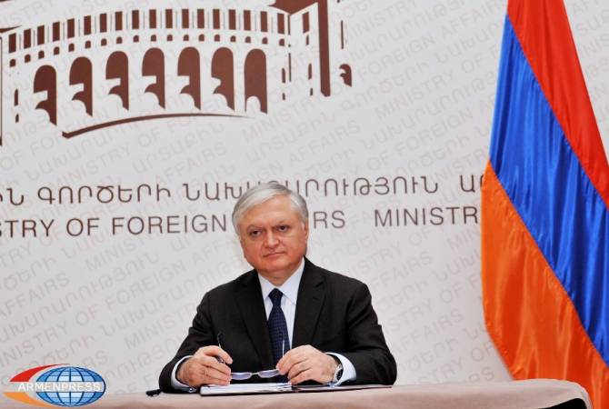أرمينيا ستتولى رئاسة مجلس وزراء المنظمة الدولية للفرنكفونية -وزير الخارجية ادوارد نالبانديان يتوجه 
لباريس للمشاركة بالمؤتمر ال34 لوزراء خارجية المنظمة-