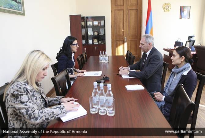 Vice Speaker of Armenian Parliament receives German Ambassador