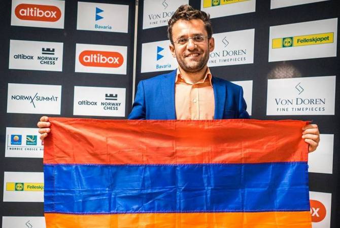 Aronian 2nd in FIDE rating 