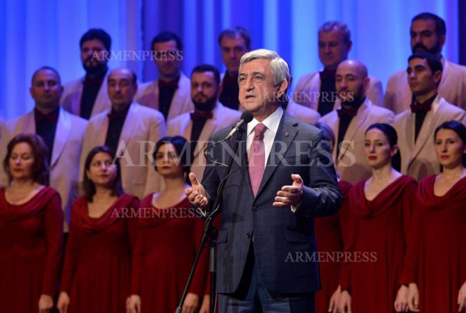 Хор, рассказывающий о любви и тоске: Государственный академический национальный 
хор Армении празднует свой 80-летний юбилей 