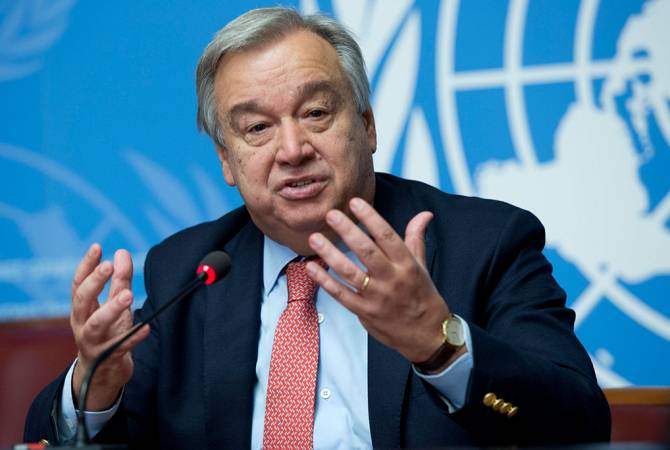 UN Secretary General António Guterres addresses message on Human Rights Day