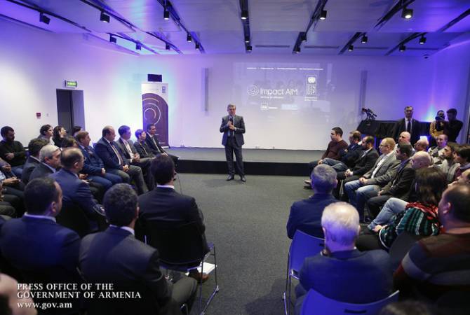 Армения заинтересована в развитии сферы акселераторов: премьер-министр Армении 
Карен Карапетян