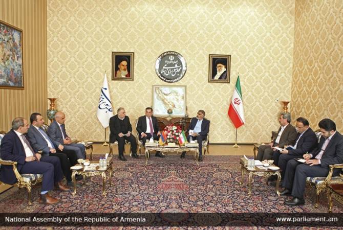 Депутаты группы дружбы НС Армения–Иран провели встречи в ИРИ