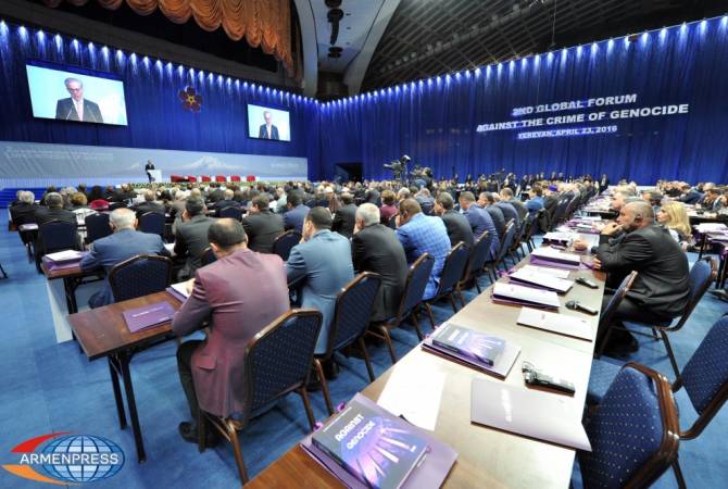 أرمينيا ستستضيف المنتدى العالمي الدولي الثالث لمكافحة جريمة الإبادة الجماعية