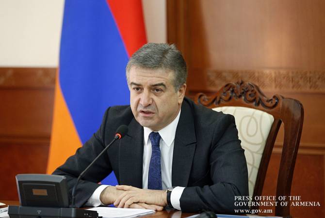 Деятельность правительства Армении направлена на снижение уровня бедности: 
премьер-министр Армении Карен Карапетян