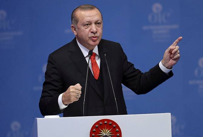 Turkey’s Erdogan calls on Islamic world to recognize Jerusalem as Palestinian capital