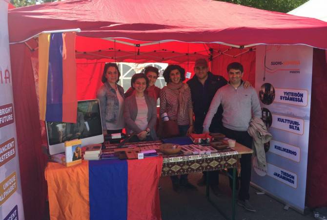 Finnish people leave Armenia with great impressions: Armenians of Finland do their utmost to 
make Armenia recognizable