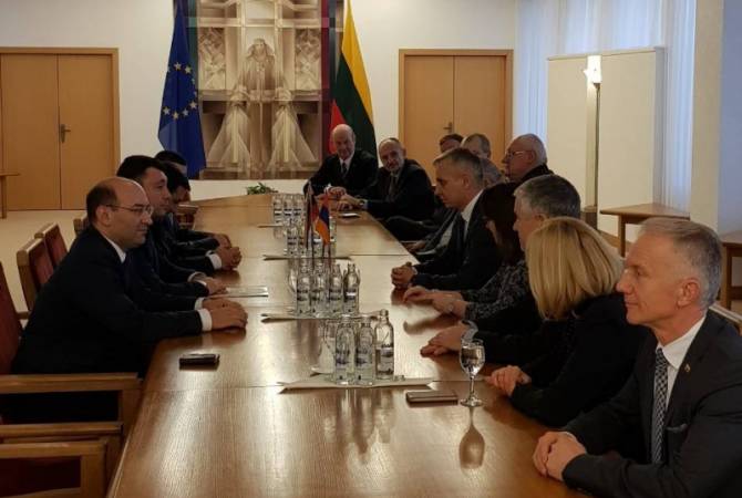 Шармазанов призвал литовских парламентариев выступить против турецкой политики отрицания