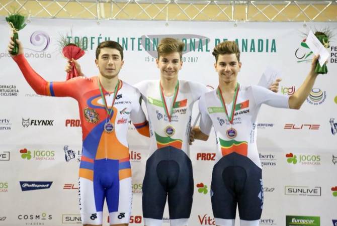 Велогонщик Эдгар Степанян завоевал серебро на международном турнире