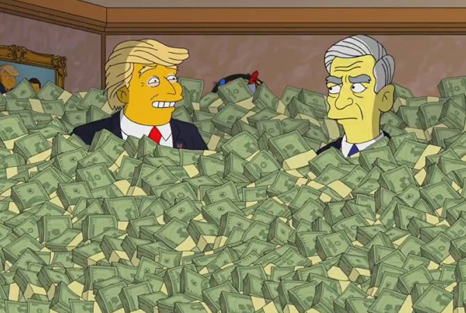 Трамп в новой серии "Симпсонов" дал взятку спецпрокурору Мюллеру