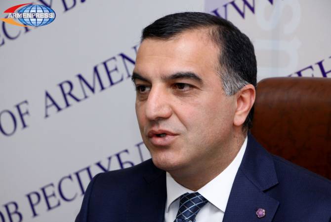 Minister of labor and social affairs congratulates ARMENPRESS news agency on 99th 
anniversary