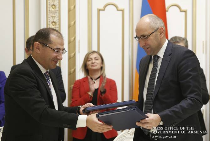 Cooperation agreements signed between Government of Armenia and KfW Bank