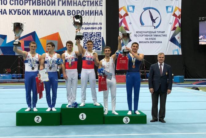 Армянские гимнасты Артур Давтян и Виген Хачатрян завоевали медали в командных 
состязаниях на розыгрыше Кубке Воронина