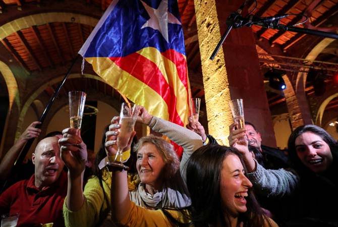Сторонники независимости одержали победу на парламентских выборах в Каталонии