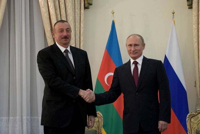 Президенты РФ и Азербайджана уверены в развитии стратегического партнерства между 
странами