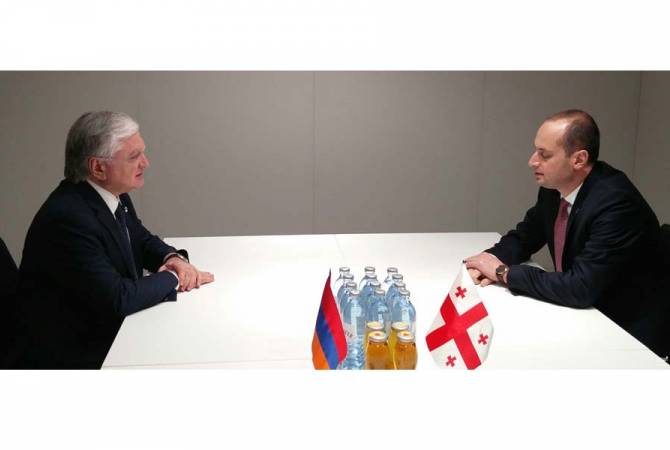 ՀՀ և Վրաստանի ԱԳ նախարարները նախանշել են երկու երկրների նախագահների 
հանձնարարականների իրականացման ուղիները