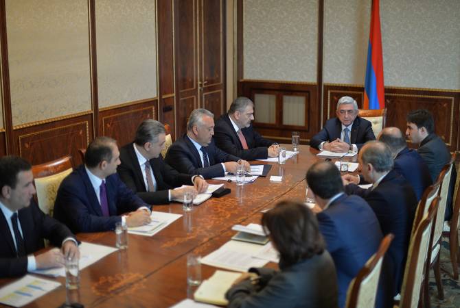 President Sargsyan tasks to find out if price rise is justified or result of greediness
