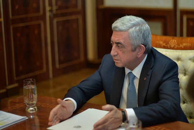 President Sargsyan tasks to find tools for alleviating price rise