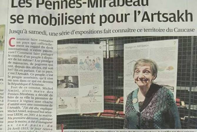 Artsakh real democracy - Les Pennes-Mirabeau Mayor