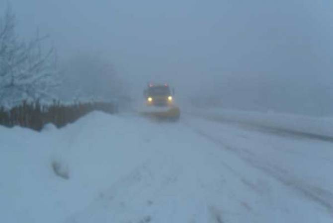 Vardenyats Pass difficult to pass due to storm