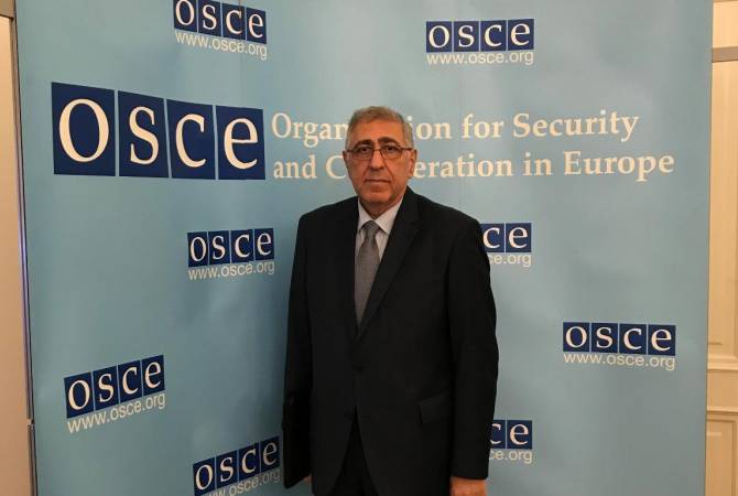 Armenia’s Permanent Representative to OSCE highlights necessity to install investigative 
mechanism in NK line of contact