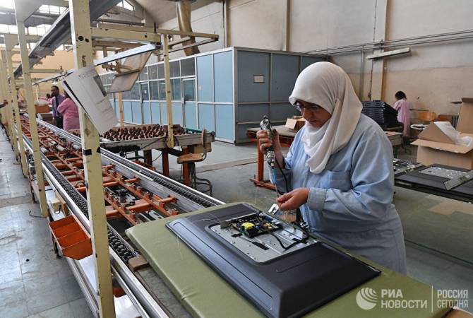 В Дамаске восстановили завод по производству телевизоров