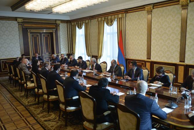 President Sargsyan proposes Parliament leadership to hold hearings on price increase of 
separate products
