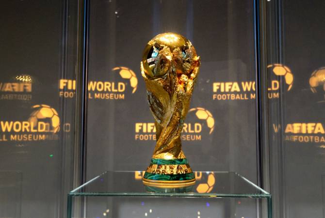 Кубок первенства мира по футболу доставят в  Ереван