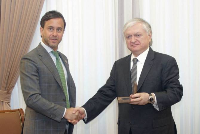 Эдвард Налбандян принял завершающего миссию в Армении представителя Программы 
развития ООН