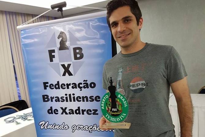 Grigor-Sevak Mkhitaryan wins Brazilian Chess Championship 