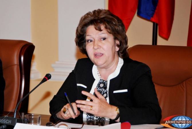 Эрминэ Нагдалян прокомментировала слухи о своем уходе из делегации ПАСЕ и о 
противоречиях с Арпинэ Ованнисян