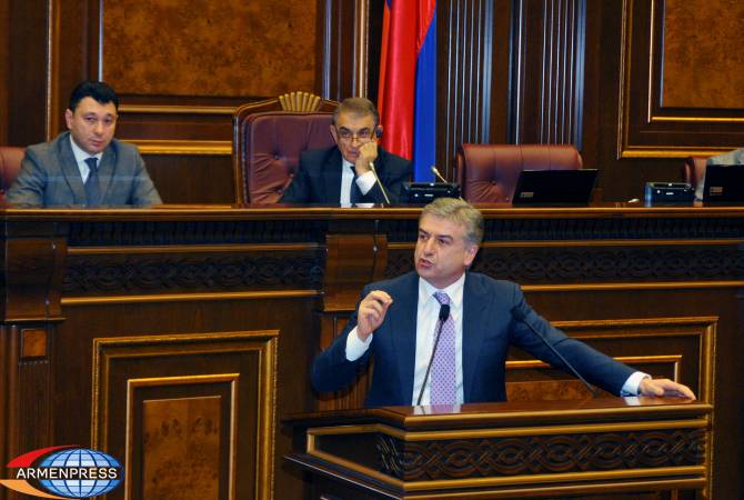 Премьер-министр Армении коснулся вопроса о росте цен на бензин, сжатый газ и 
дизтопливо
