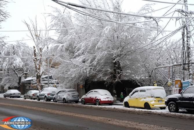 جميع الطرق في أرمينيا سالكة وحركة المرور طبيعية في فصل الشتاء