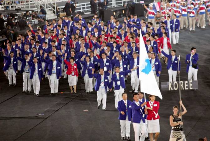 North and South Koreans to march under one flag at Olympics opening ceremony